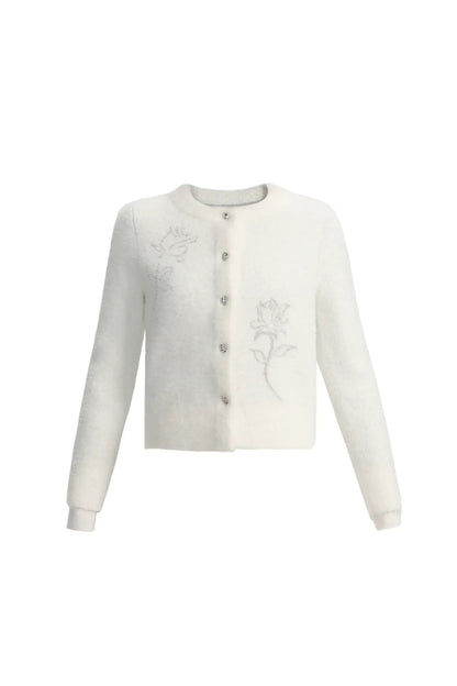 Angelic Pearl Button Cardigan