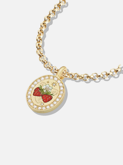 Strawberry Charm Necklace