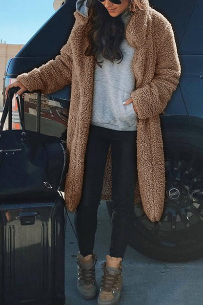 Cardigan Shirt Collar Outerwear