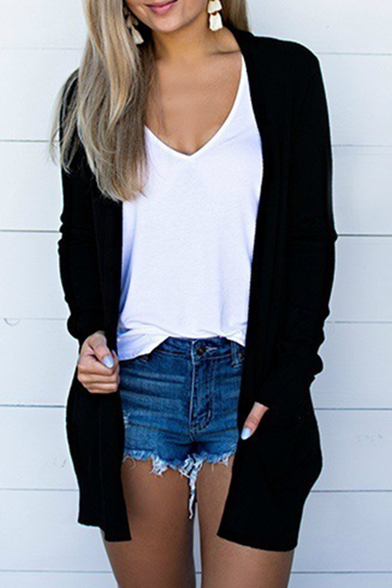 Patchwork Cardigan(5 Colors)