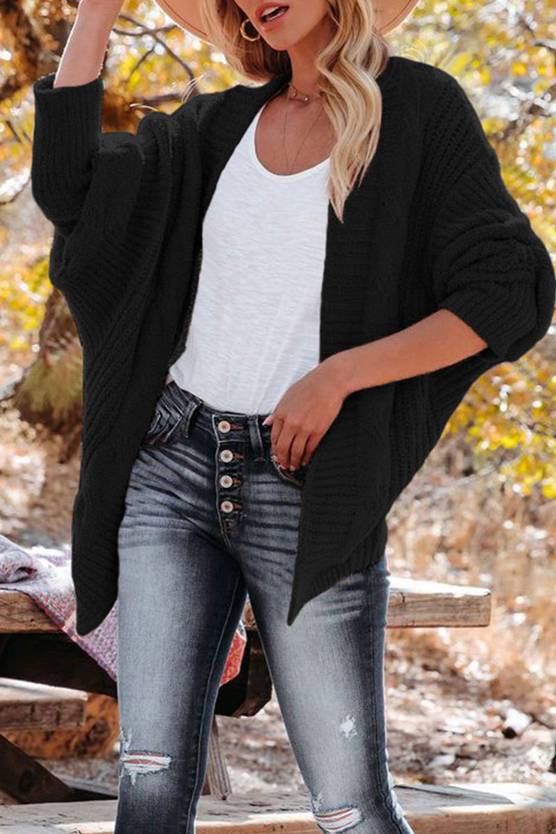 Color V Neck Cardigans(5 Colors)