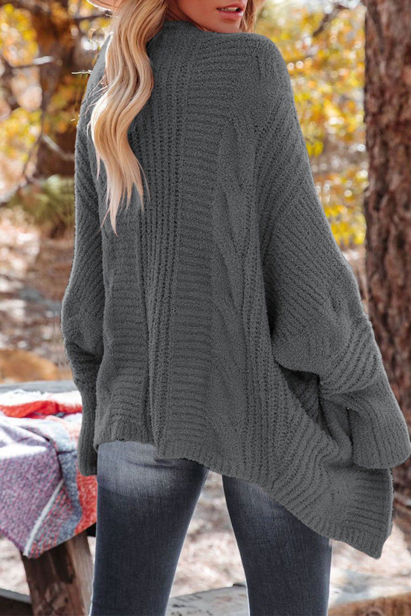Color V Neck Cardigans(5 Colors)