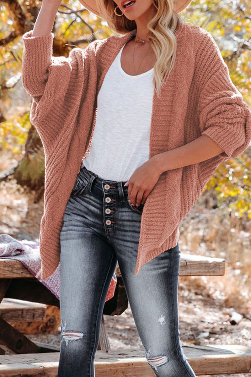 Color V Neck Cardigans(5 Colors)