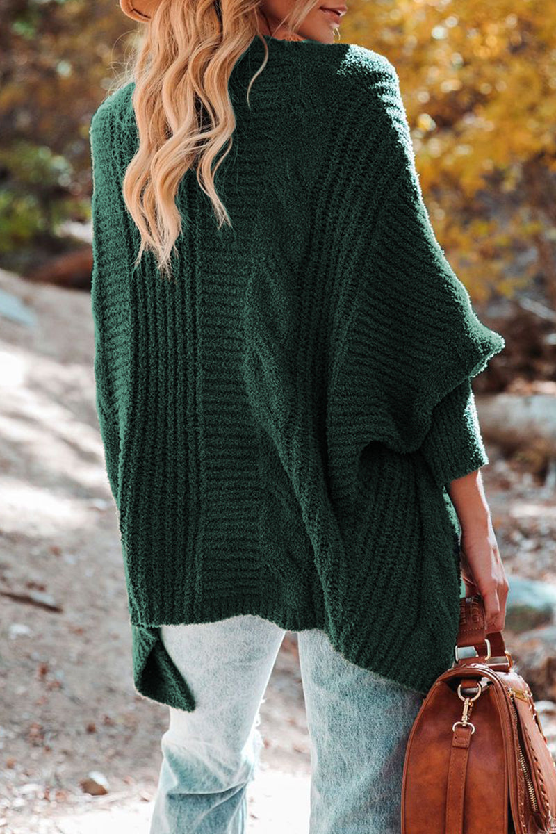 Color V Neck Cardigans(6 Colors)