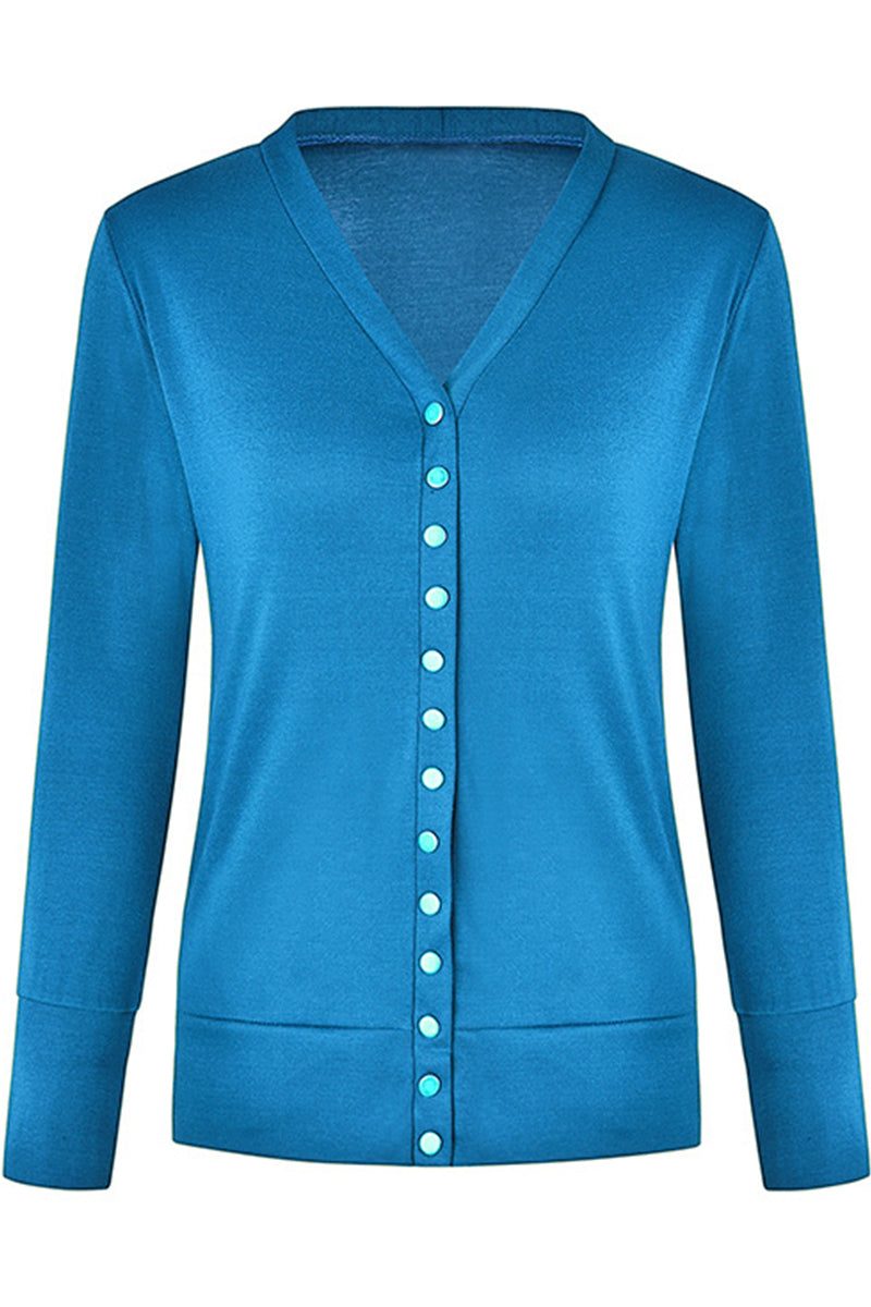 Buttons Color Cardigan(9 Colors)