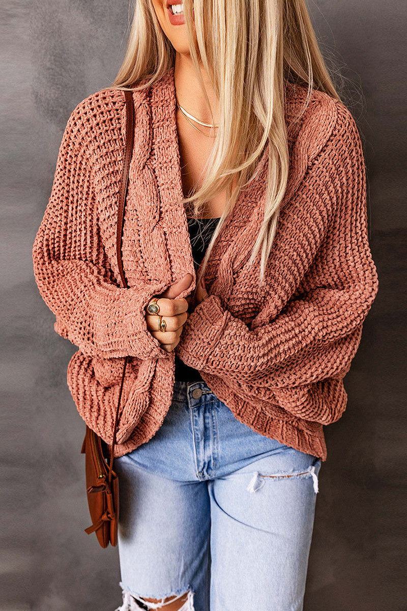 Pocket Cardigan Collar Tops(8 Colors)