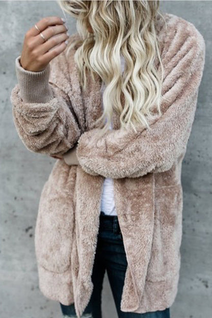 Work Patchwork Cardigan Collar Outerwear