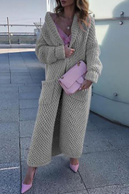 Color Cardigan Collar Tops(7 Colors)