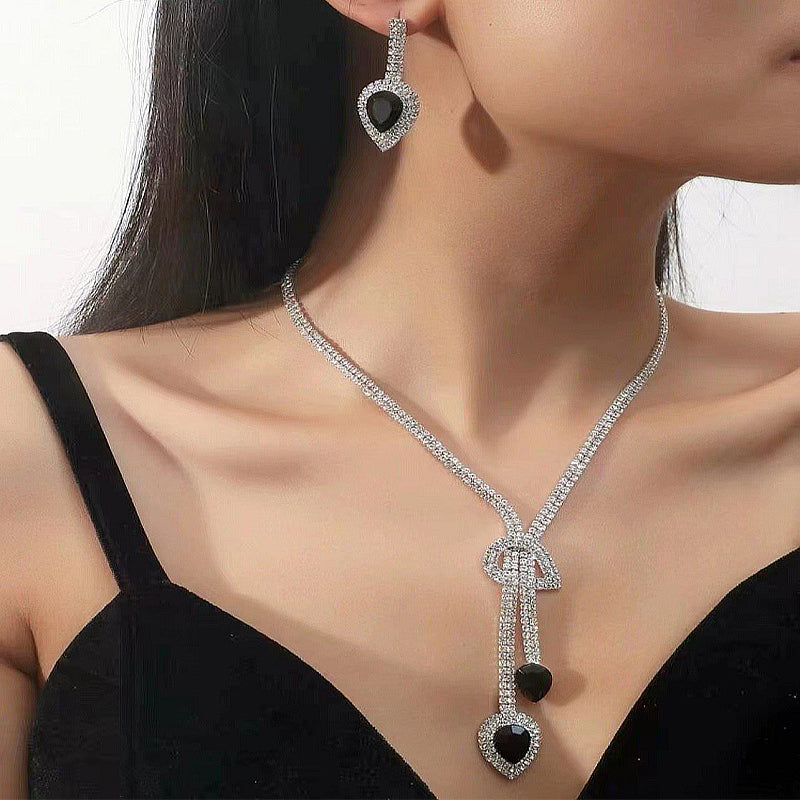 Formal Geometric Patchwork (with Necklaces & Earrings)
