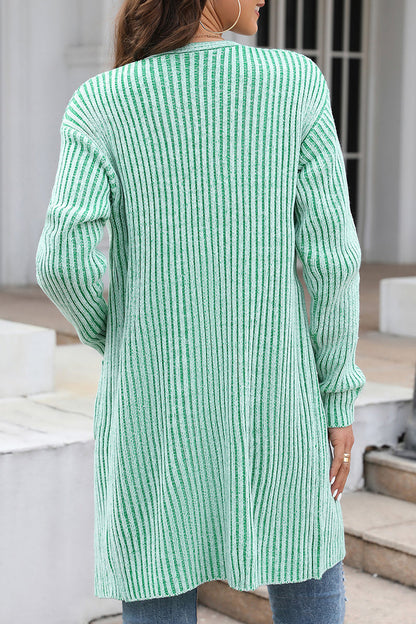 Daily Pocket Cardigan Collar Cardigans(3 Colors)