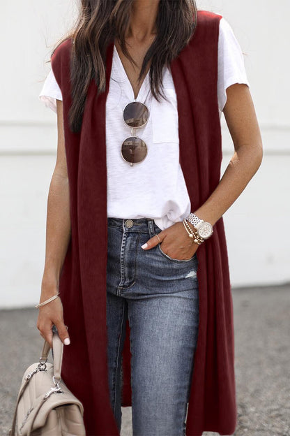 Street Cardigan Collar Tops
