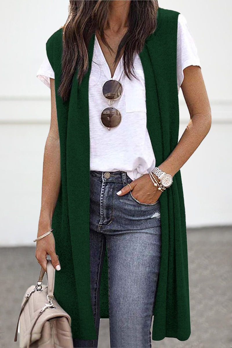 Street Cardigan Collar Tops