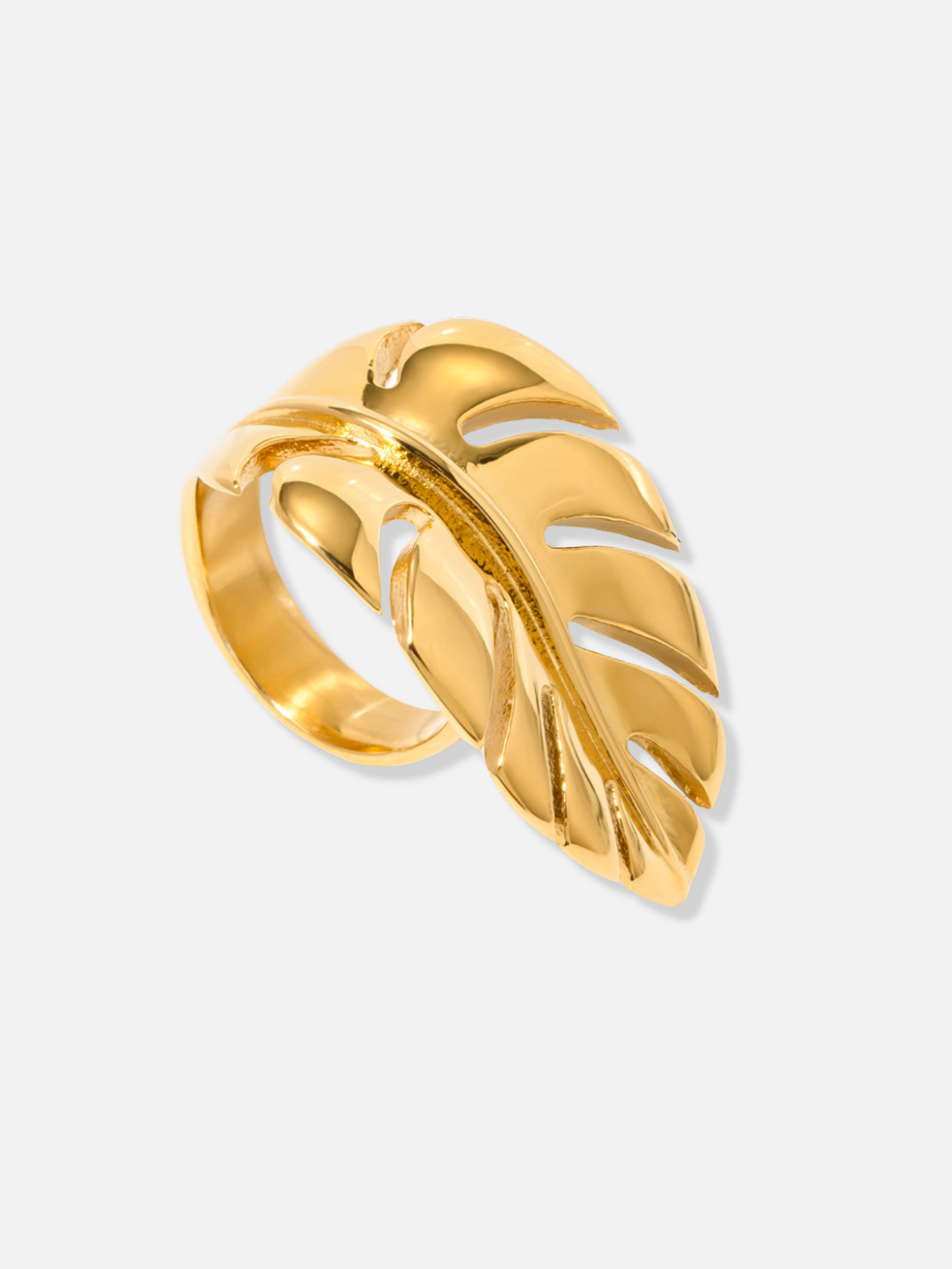 Aza Adjustable Gold Ring Set