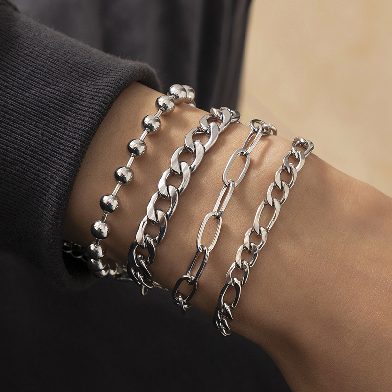 Geometric Patchwork Bracelets
