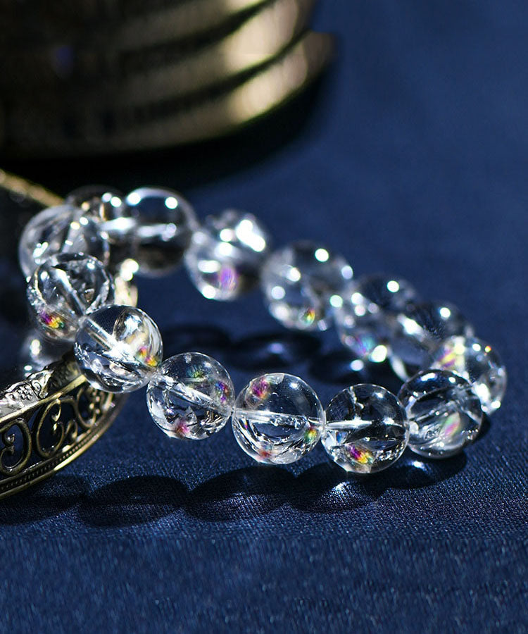 Nude Crystal Cozy Chain Bracelet