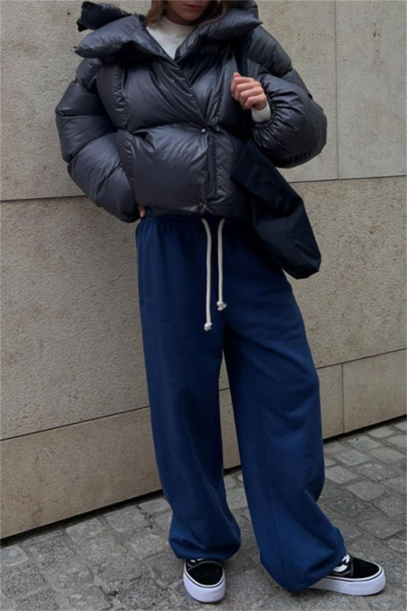 Cardigan Hooded Collar Outerwear(4 Colors)