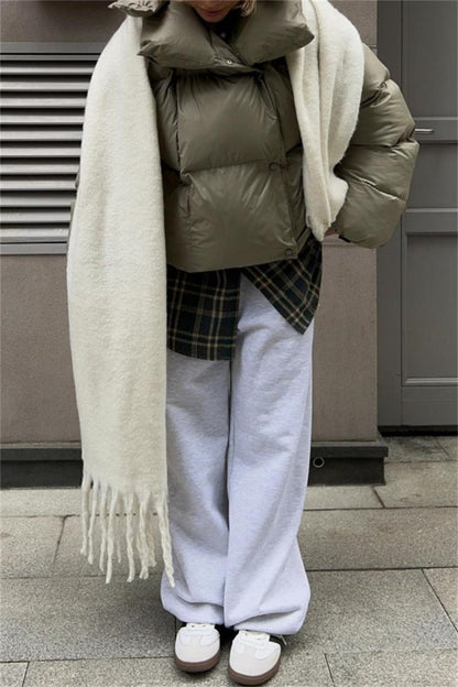 Cardigan Hooded Collar Outerwear(4 Colors)