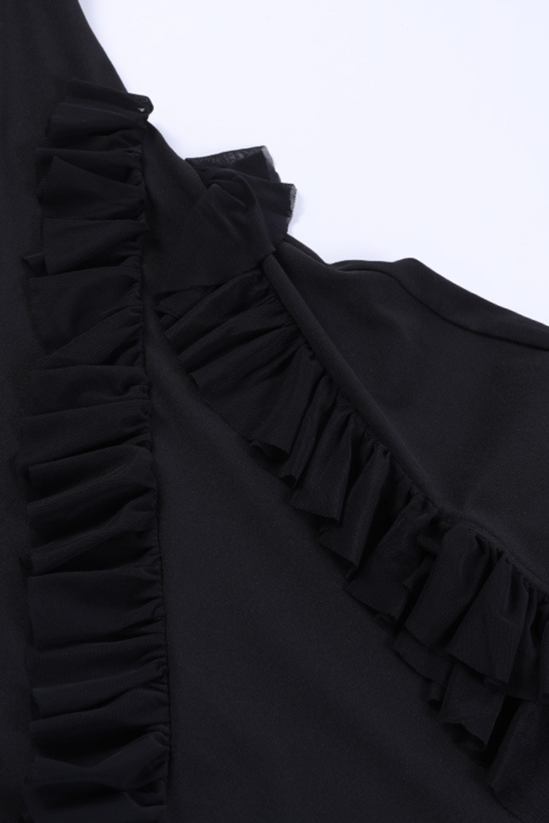 Patchwork Backless Slit Spaghetti Strap Long Dresses(3 Colors)