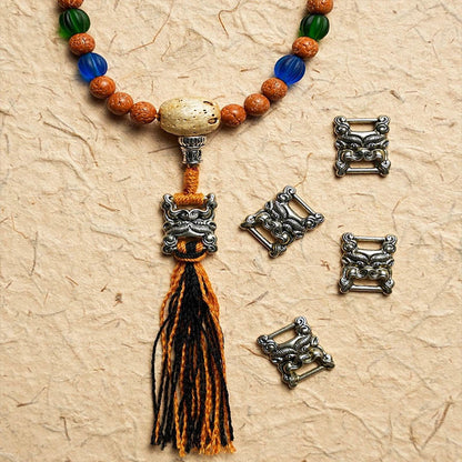 108 Beads Bodhi Seed Mala Bracelet Necklace for Wisdom & Peace