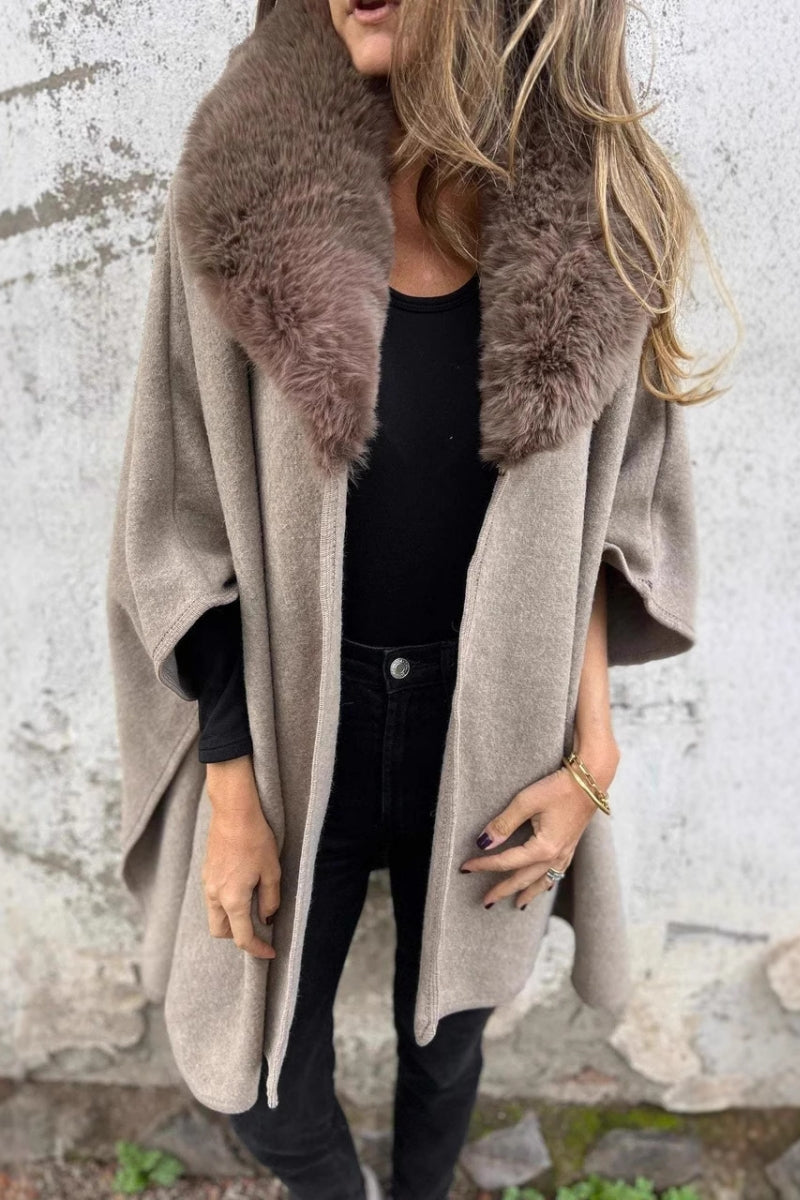 Patchwork Cardigan Turndown Collar Outerwear(3 Colors)