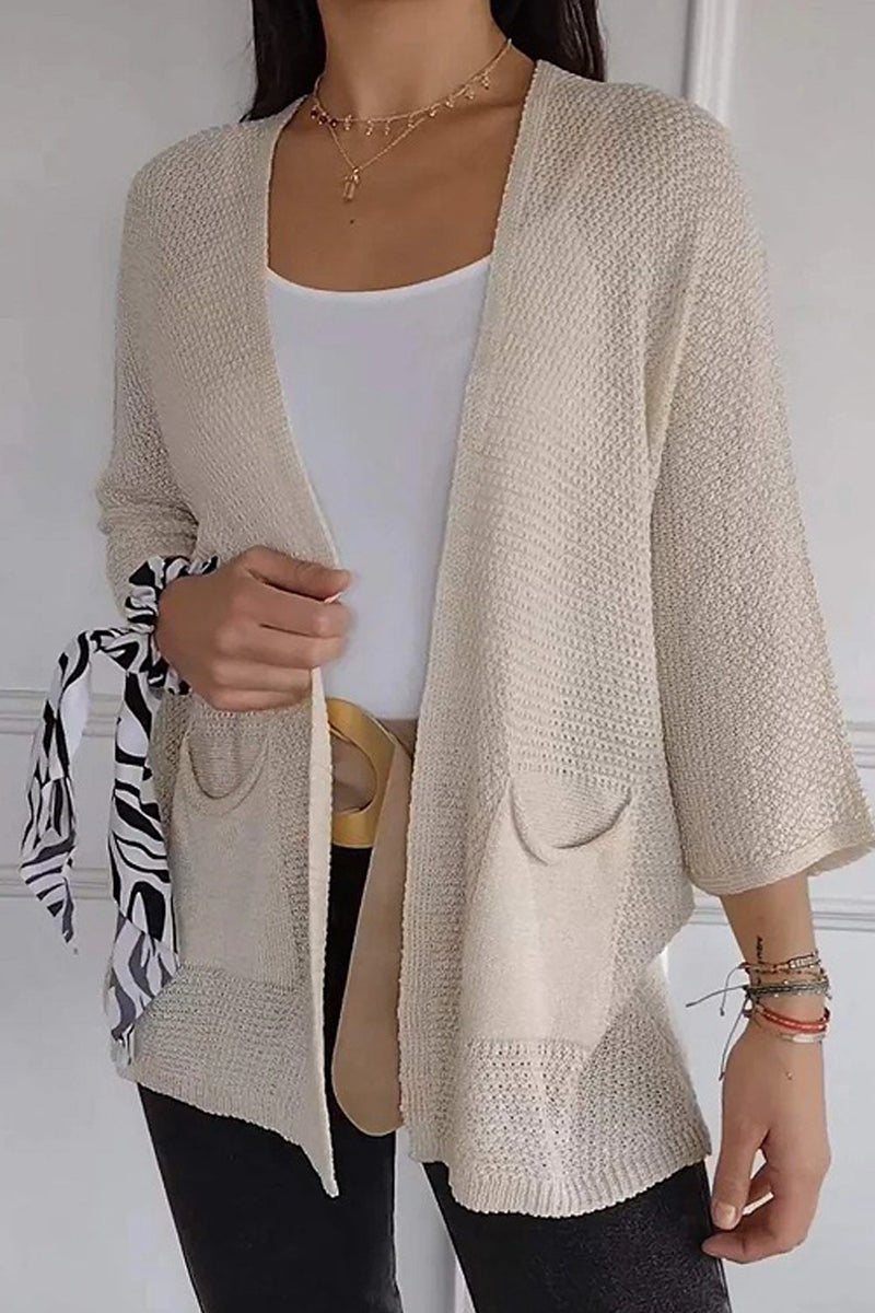Color Pocket Cardigan Outerwear(7 Colors)