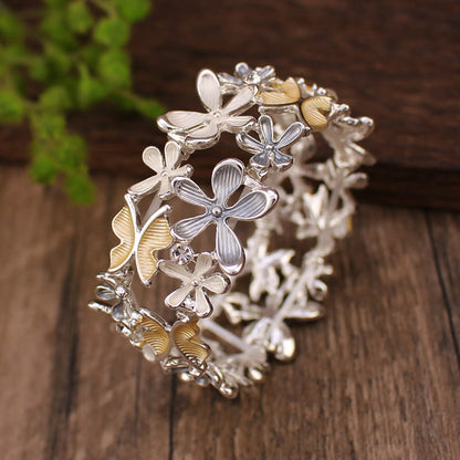Colorful Butterfly Alloy Spiritual Bracelet for Love & Freedom