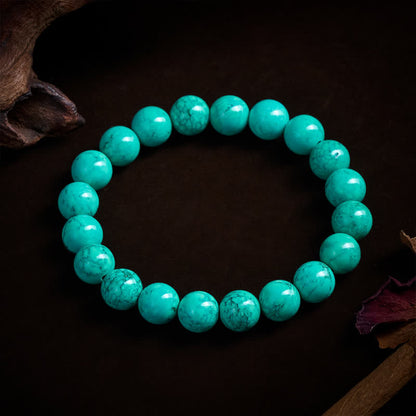 Buddha Stones Tibetan Turquoise Protection Bracelet
