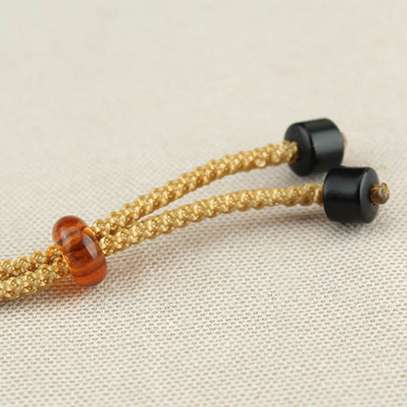 Buddha Stones Song Brocade Gourd Health Necklace
