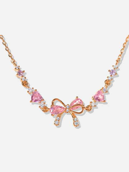 Avrie Zircon Bow Bracelet