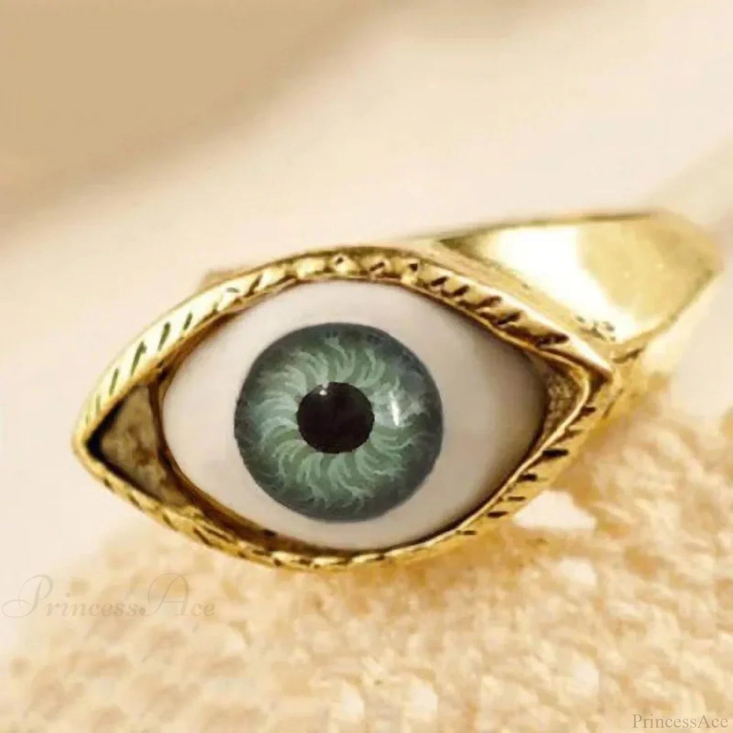 Dark Eyeball Rebel Ring