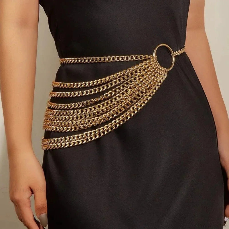Superior Gothic Heavy Fringe Belt