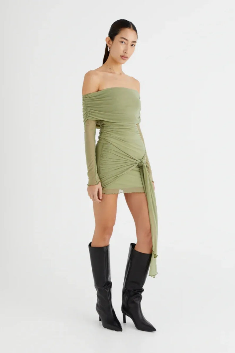 Yasmin Off Shoulder Mini Dress
