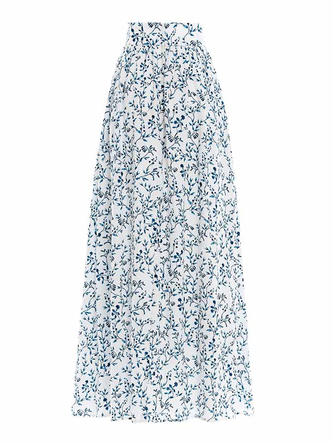 Agaric Print Bikini Sets and Maxi Skirts