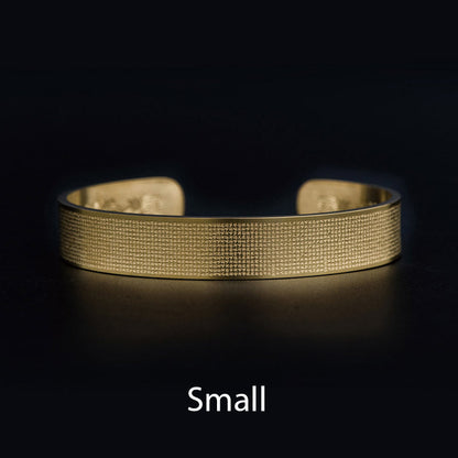 Titanium Steel Spiritual Bracelet With Shurangama Mantra