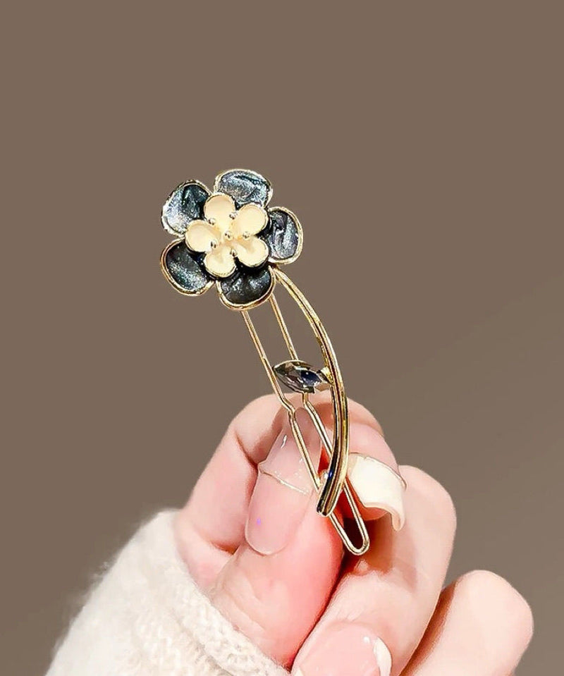 Original Design Black Alloy Hairpin