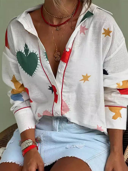 Heart Star Blouse