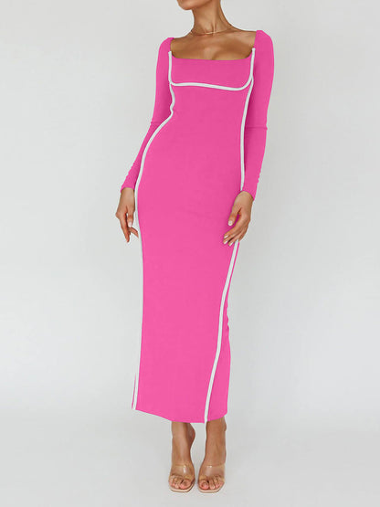 A-list Glam Maxi Dress