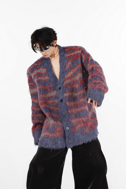 Luxe Mohair Knit Cardigan