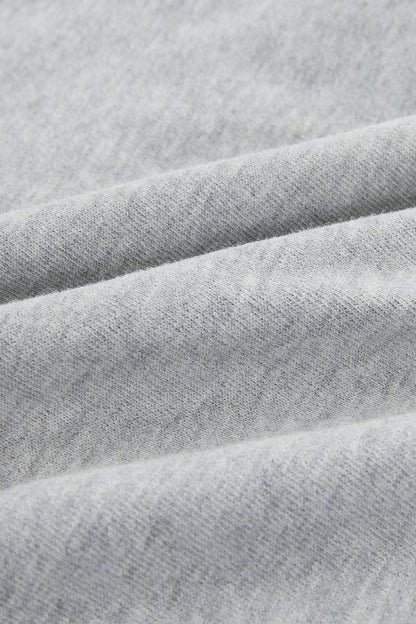 Distressed Edges Long Sleeve Sweatshirt
