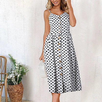 Small Open Red Style Midi Dresses