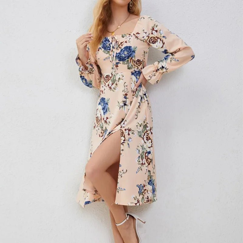 Autumn Winter New Y2k Midi Dresses