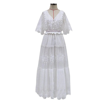 Summer White Midi Dresses