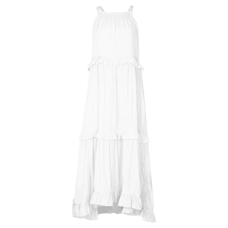 New Floor-length Round Loose Irregular Loose Midi Dresses