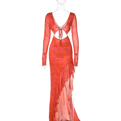 Summer Pure Color Vestidos Traf Midi Dresses