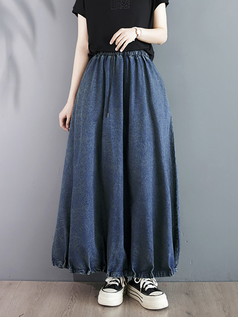 Summer Loose Denim Skirt Co1054