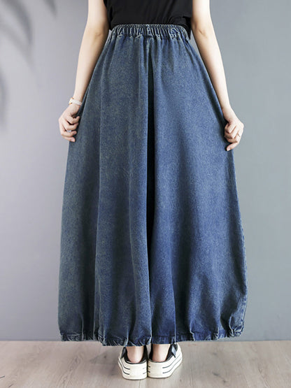 Summer Loose Denim Skirt Co1054