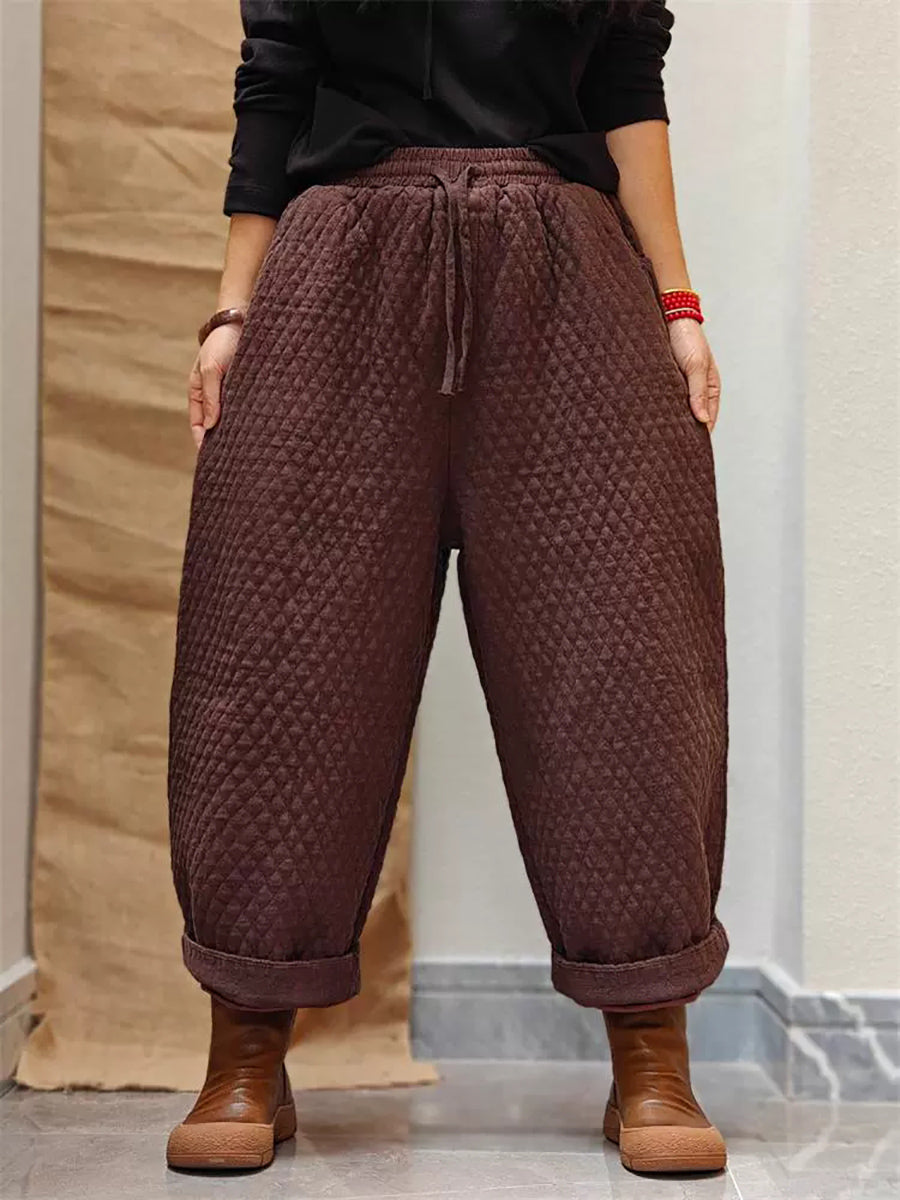 Winter Padded Harem Pants Wu026