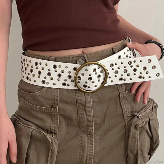 Gothic Rivet Broad Belt