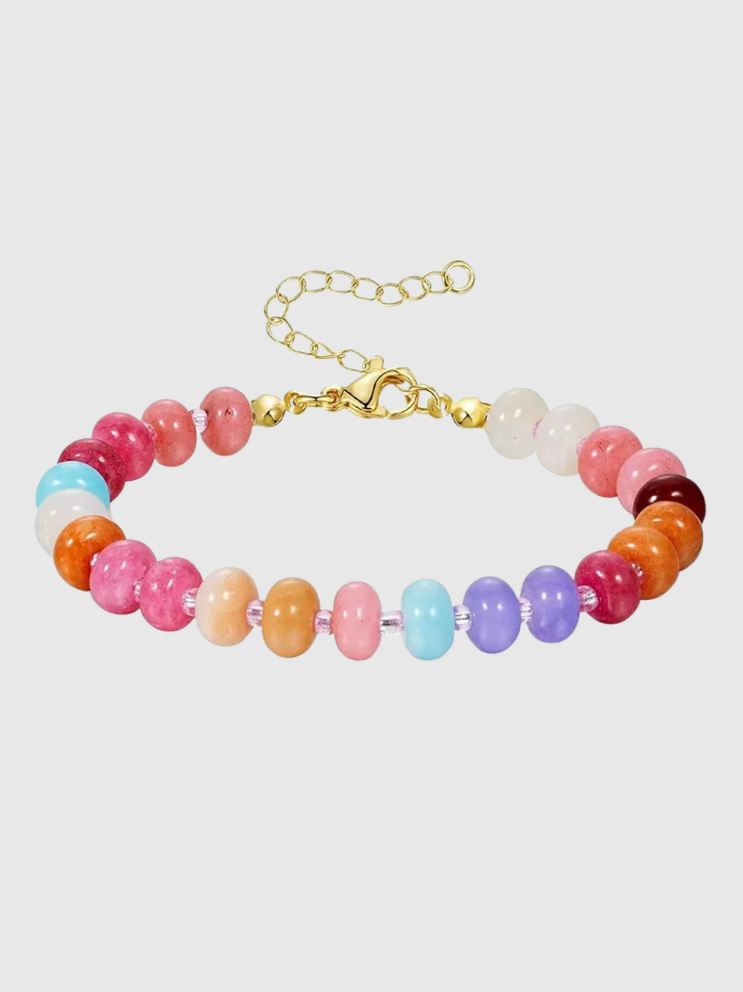 Rian Colorful Natural Stone Bracelet