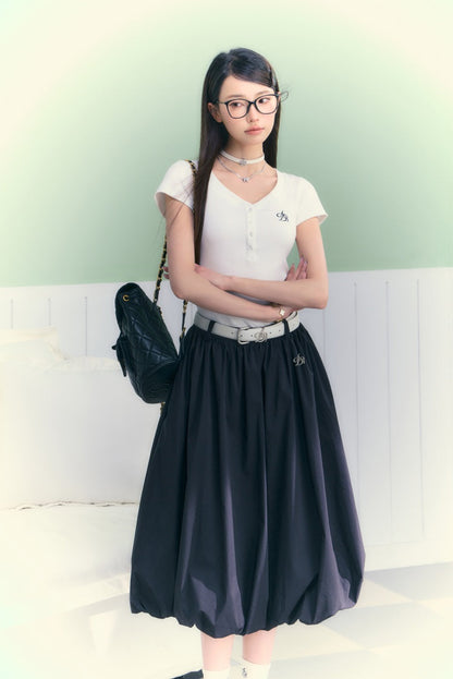 Whimsical Meadow Midi Skirt